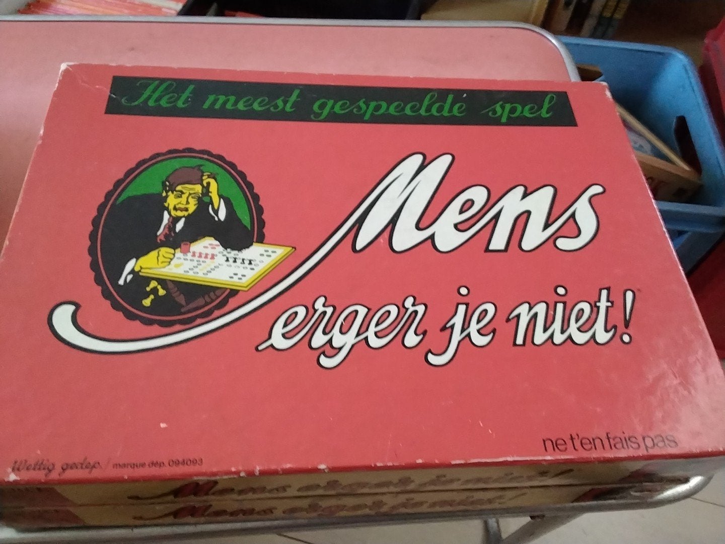 mens erge je niet compleet  € 5, Drie of vier spelers, Ophalen of Verzenden, Gebruikt