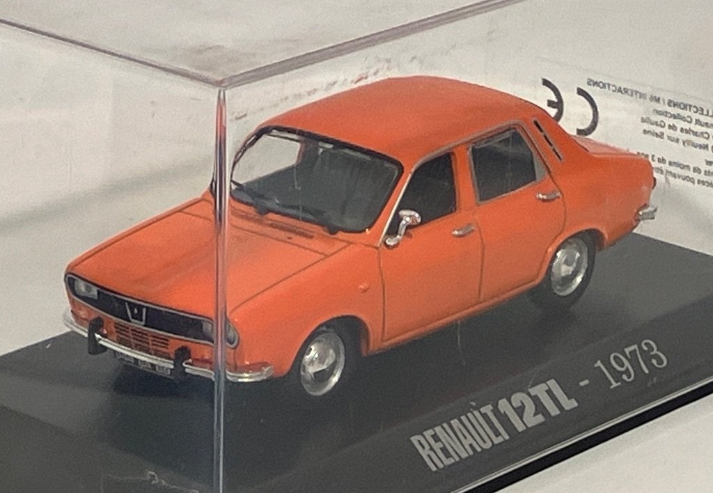 Renault 12. TL 1973 oranje. Metropole 1:43. MIB in vitrine., Ophalen of Verzenden, Nieuw, Auto, Overige merken