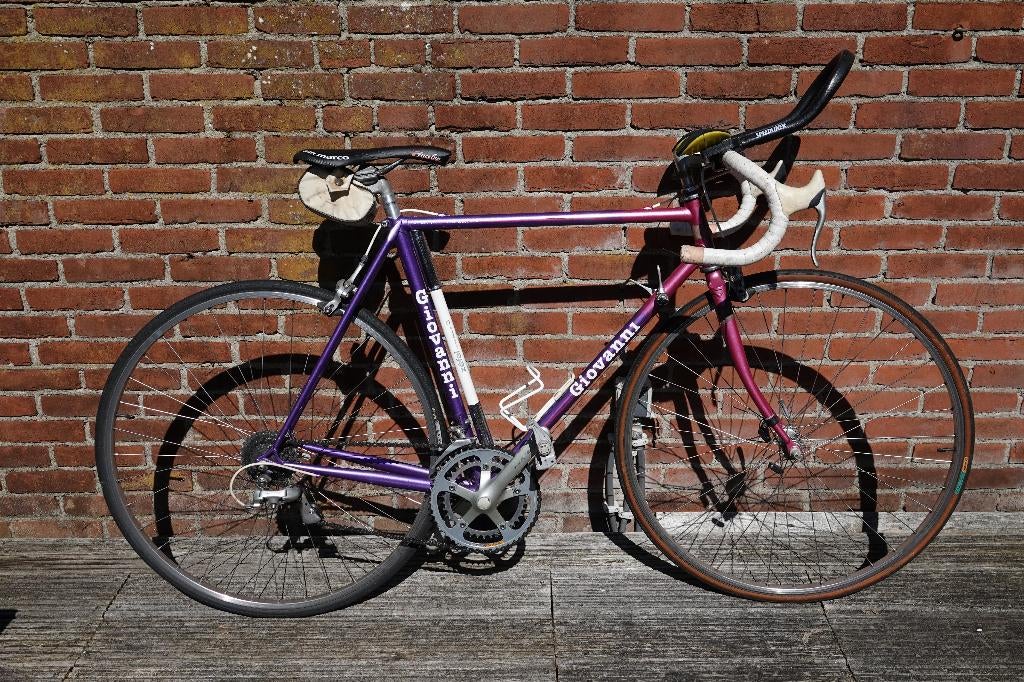Retro Giovanni racefiets - maat 56 cm, Fietsen en Brommers, 28 inch, Gebruikt, Velgrem, Dames