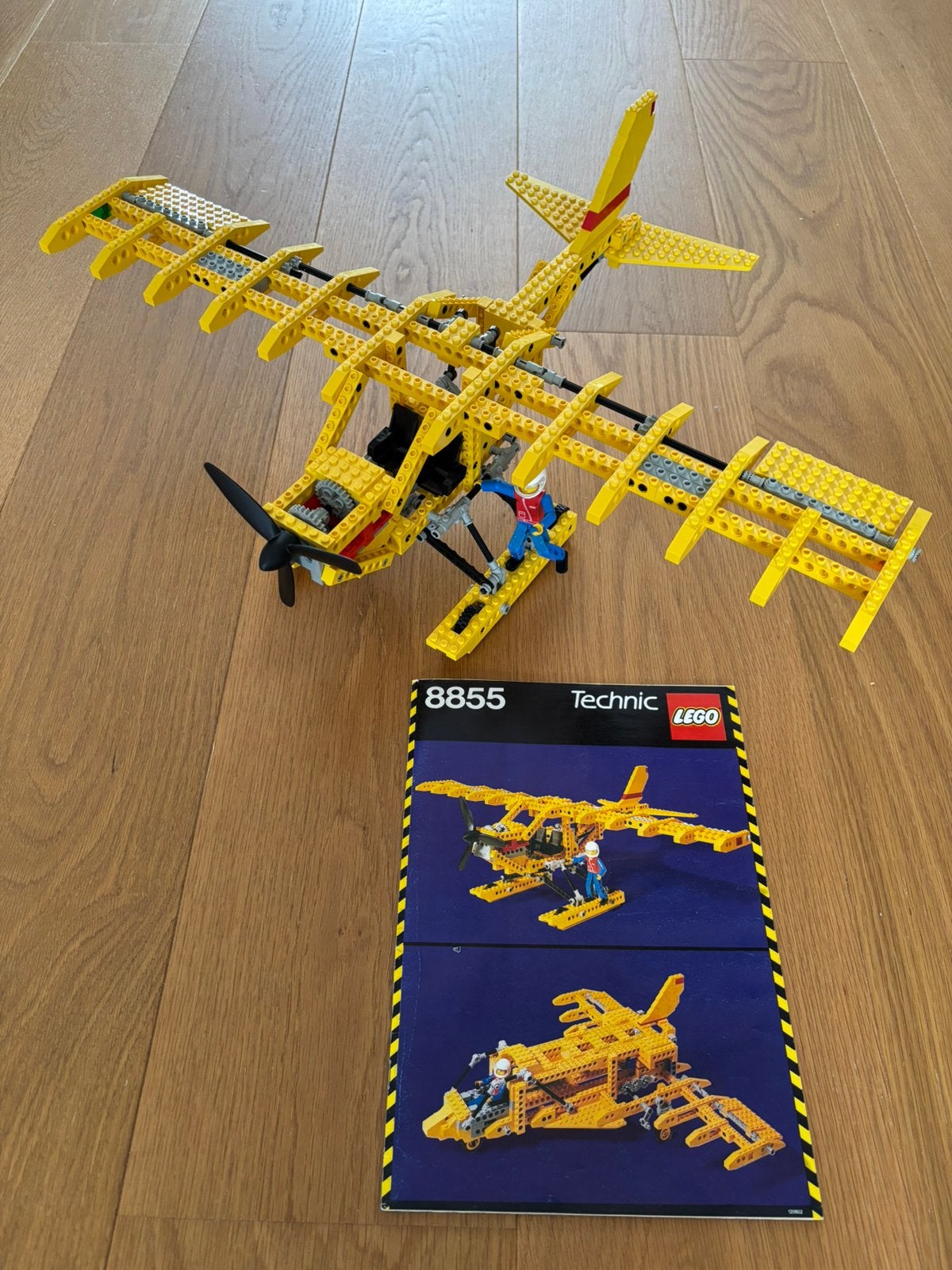 Lego 8855 Prop Plane, Kinderen en Baby's, Speelgoed | Duplo en Lego, Ophalen of Verzenden, Zo goed als nieuw