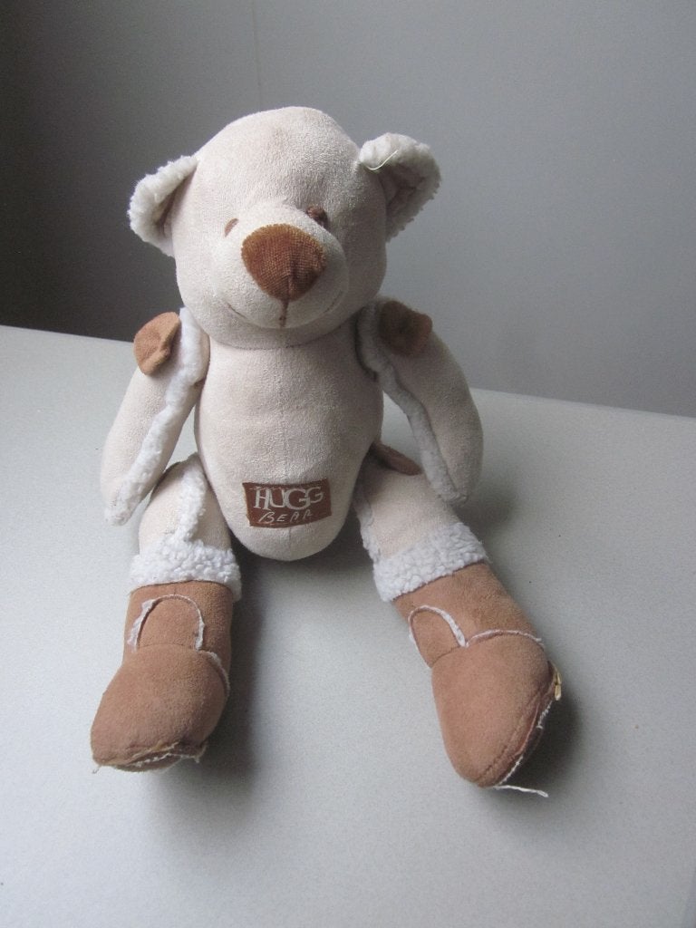 Gamble Pleasure lichtbeige-bruine zachte knuffel HUGG BEAR, Kinderen en Baby's, Overige merken, Overige karakters, Beer, Ophalen of Verzenden