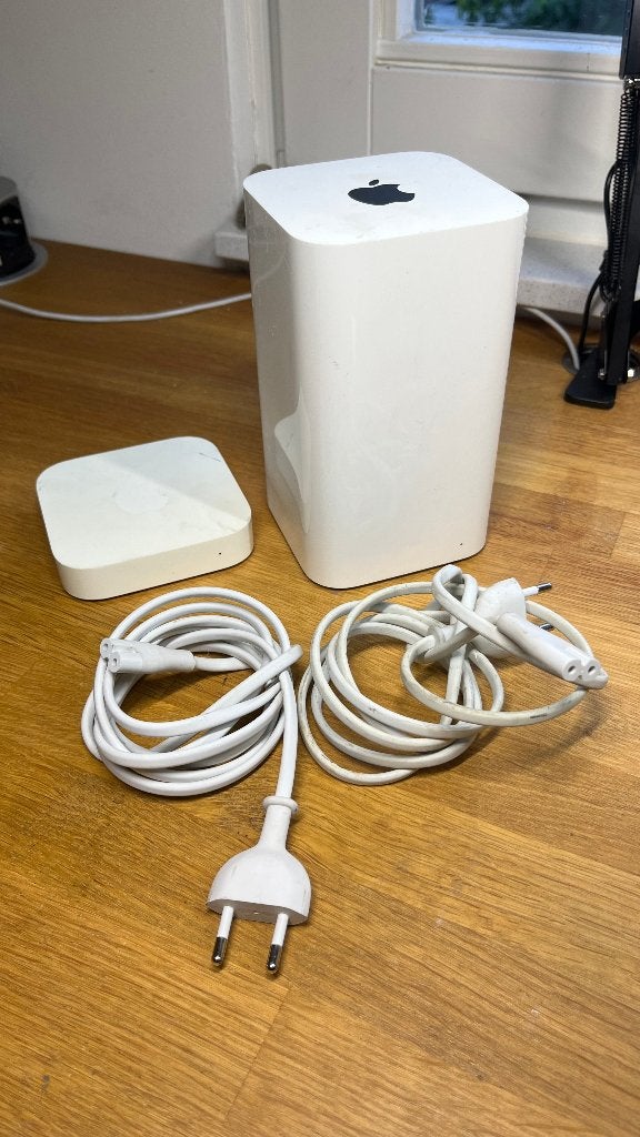 Apple AirPort Extreme A1521 + Express A1392 – WiFi Set, Computers en Software, Ophalen of Verzenden, Gebruikt, Router, Apple