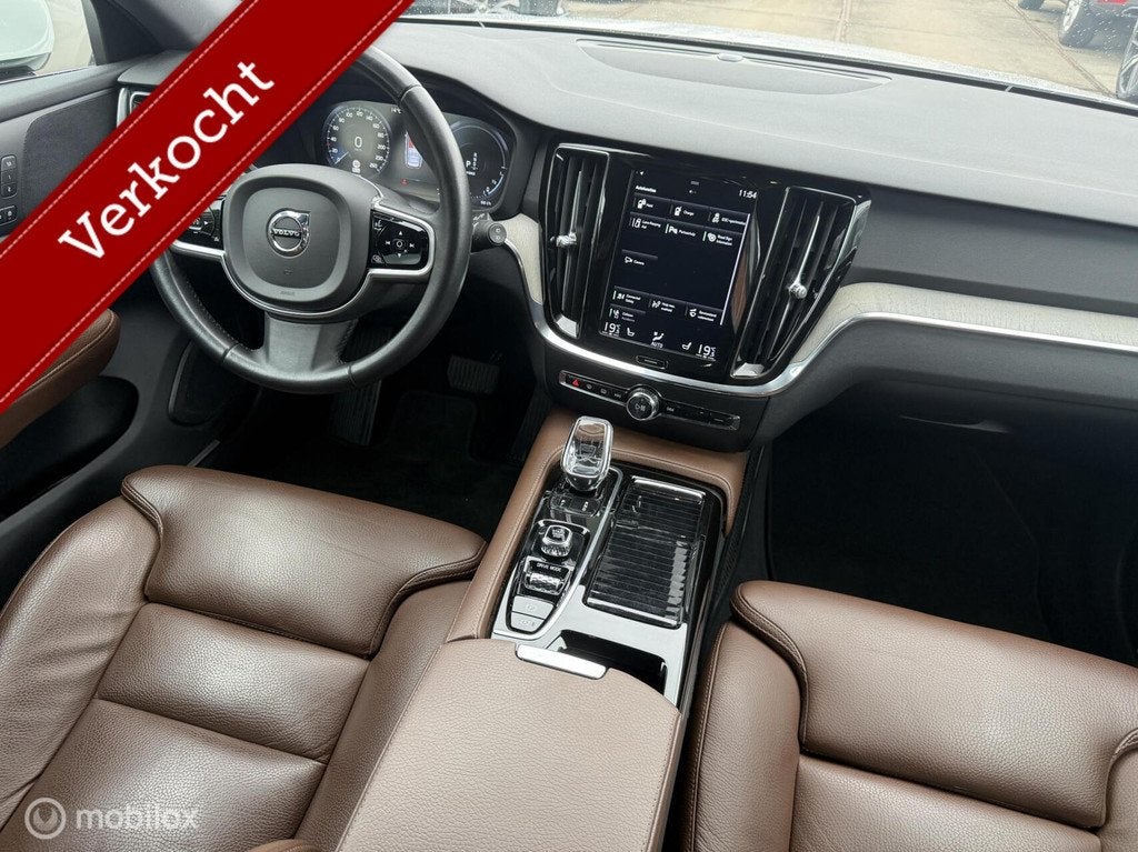 Volvo V60 2.0 T6 Twin Engine AWD Inscription NL-AUTO / LEER, Automaat, Gebruikt, 4 cilinders, Vierwielaandrijving