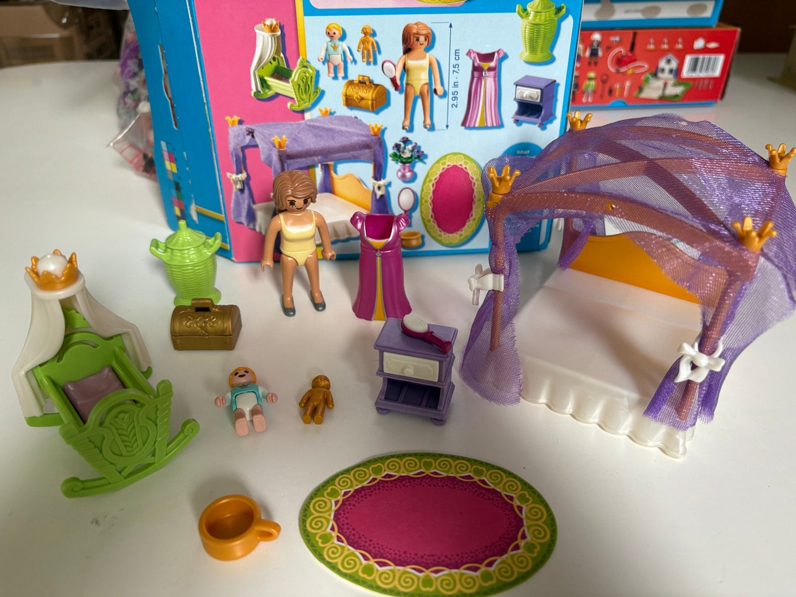 Playmobil 6851 Prinsessen Slaapkamer - Bijna Compleet, Gebruikt, Complete set, Overige typen, Ophalen of Verzenden