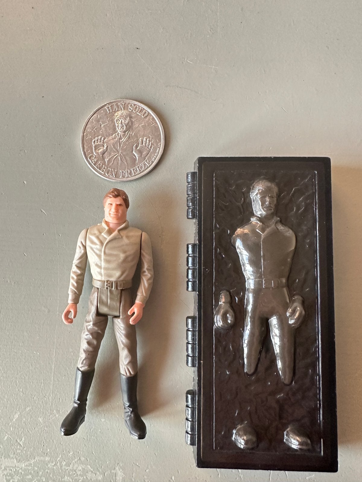 Star Wars vinted Han Solo Carbonite Kenner, Ophalen of Verzenden, Zo goed als nieuw, Actiefiguurtje