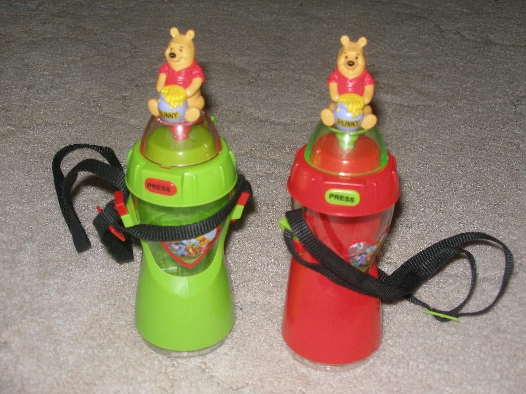 2 leuke drinkbekers WINNIE THE POOH, Ophalen of Verzenden, Zo goed als nieuw