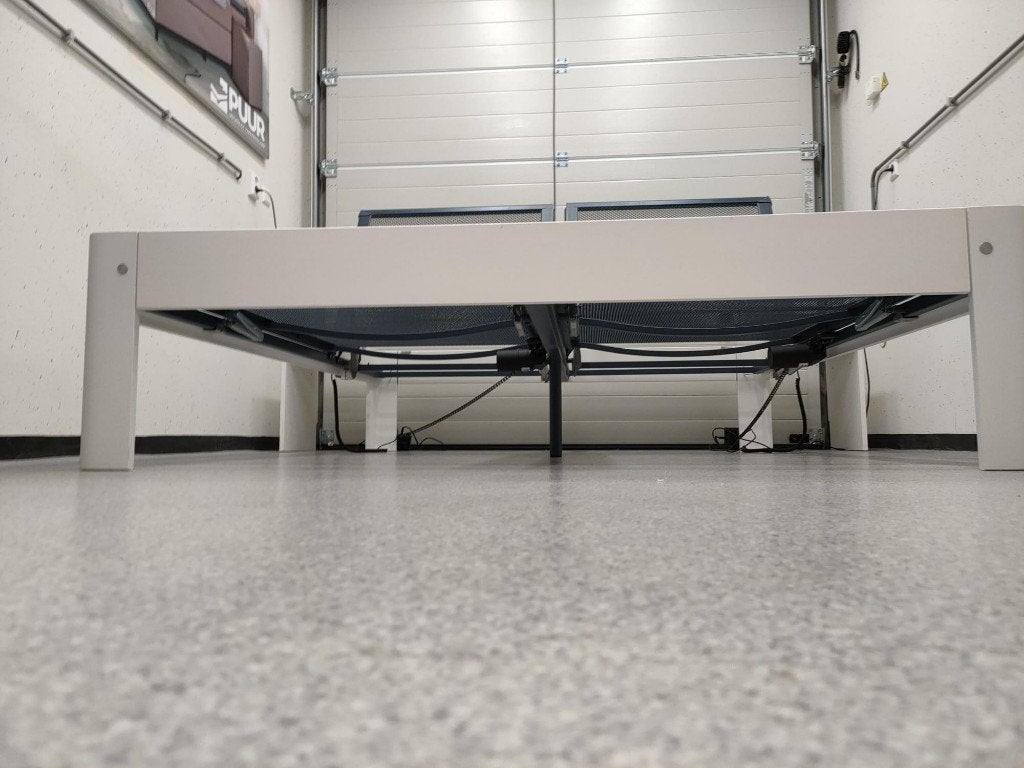 Auping Auronde 2000 180x200 Volledig Elektrisch, Verstelbaar, Wit, Tweepersoons, Auping Auronde 2000 bed Volledig Elektrisch