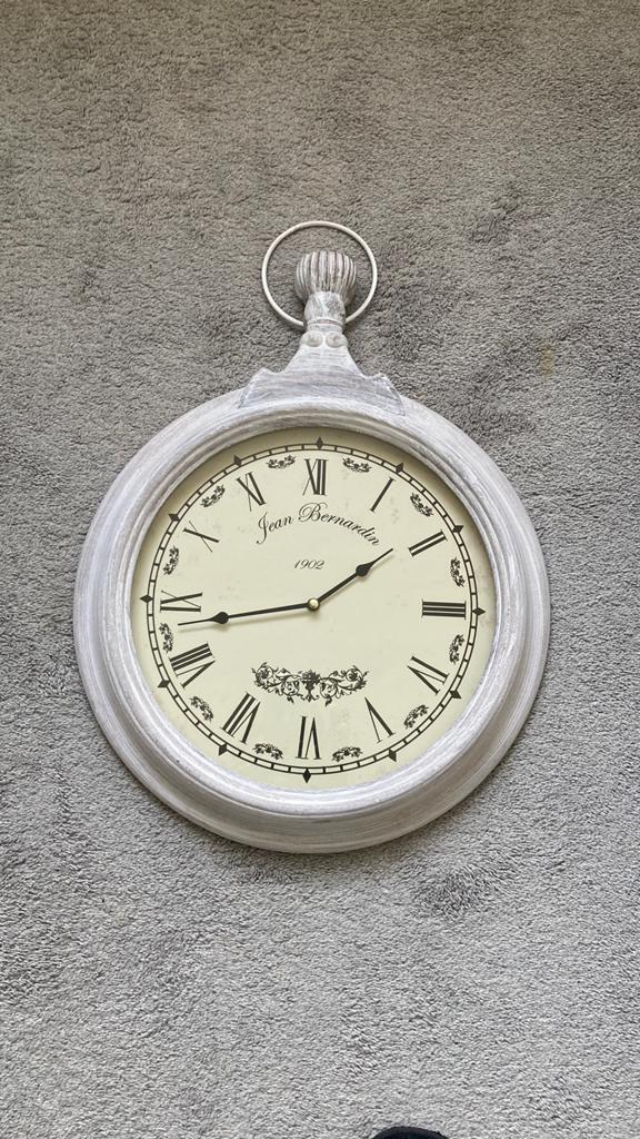 Wandklok, Ophalen of Verzenden, Zo goed als nieuw, Wandklok