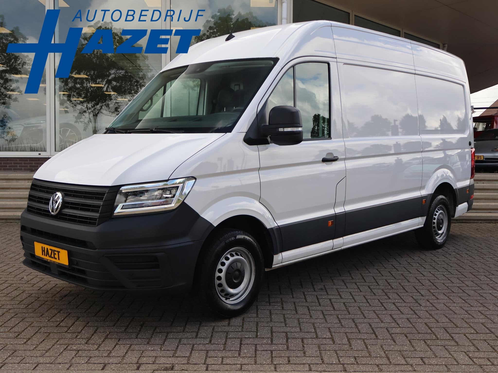 Volkswagen Crafter 35 2.0 TDI 177 PK AUT. L3H3 + 3000 KG TRE, Auto's, Gebruikt, 4 cilinders, Volkswagen, 3000 kg