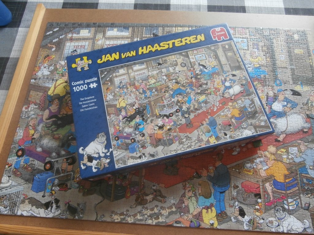 Diverse Jan van Haasteren puzzels 1000 en 1500 stukjes, Ophalen, 500 t/m 1500 stukjes, Zo goed als nieuw, Legpuzzel