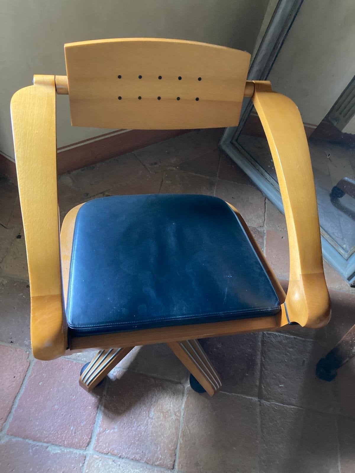 Bureaustoel met vering van Massimo Scolari x Giorgetti, 1990, Ophalen