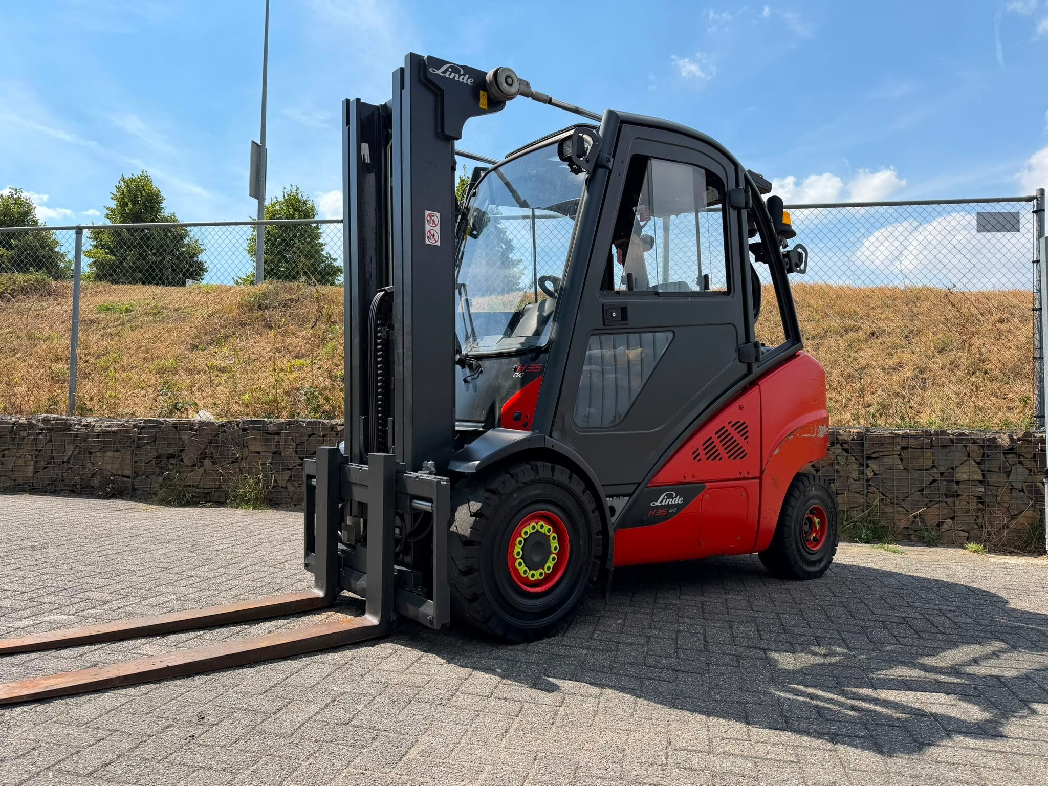 Linde H35D Triplex Freelift Sideshift 4 Valves (bj 2019), 3000 tot 4000 kg, Diesel, Heftruck, Linde