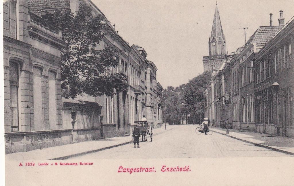 Enschede, Schalekamp., Verzenden, Voor 1920, Ongelopen, Overijssel
