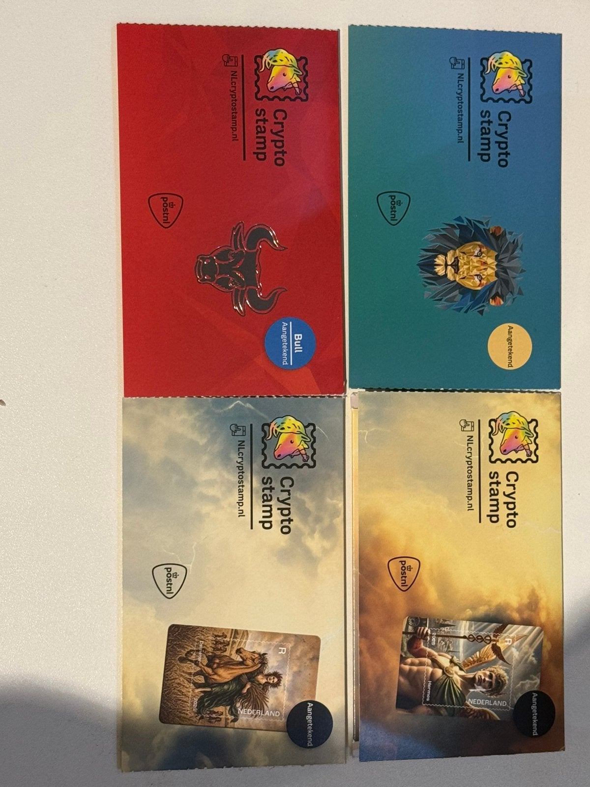 Crypto posrzegels, Verzenden, Na 1940, Postfris