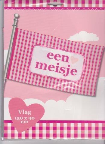 Gevelvlag meisje (53043), Versiering, Info@all4funbaarlo.nl, A, Nieuw