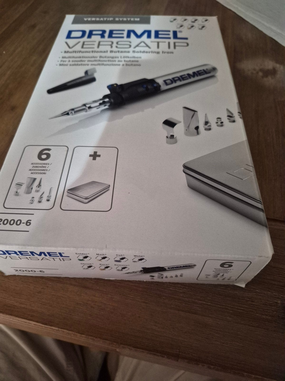 Dremel Versatip 2000-6 Multifunctionele Soldeerbout, Ophalen of Verzenden, Zo goed als nieuw, Minder dan 150 ampère, Overige typen