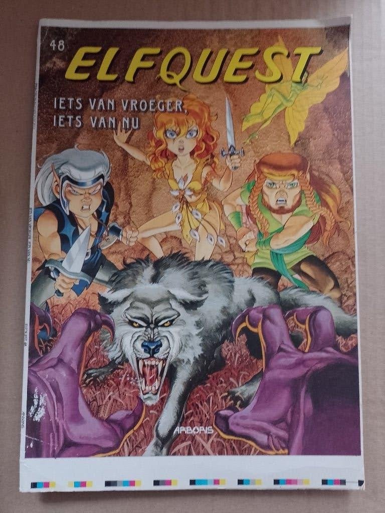 Proefdruk omslag Elfquest., Eén stripboek, Ophalen of Verzenden, Gelezen