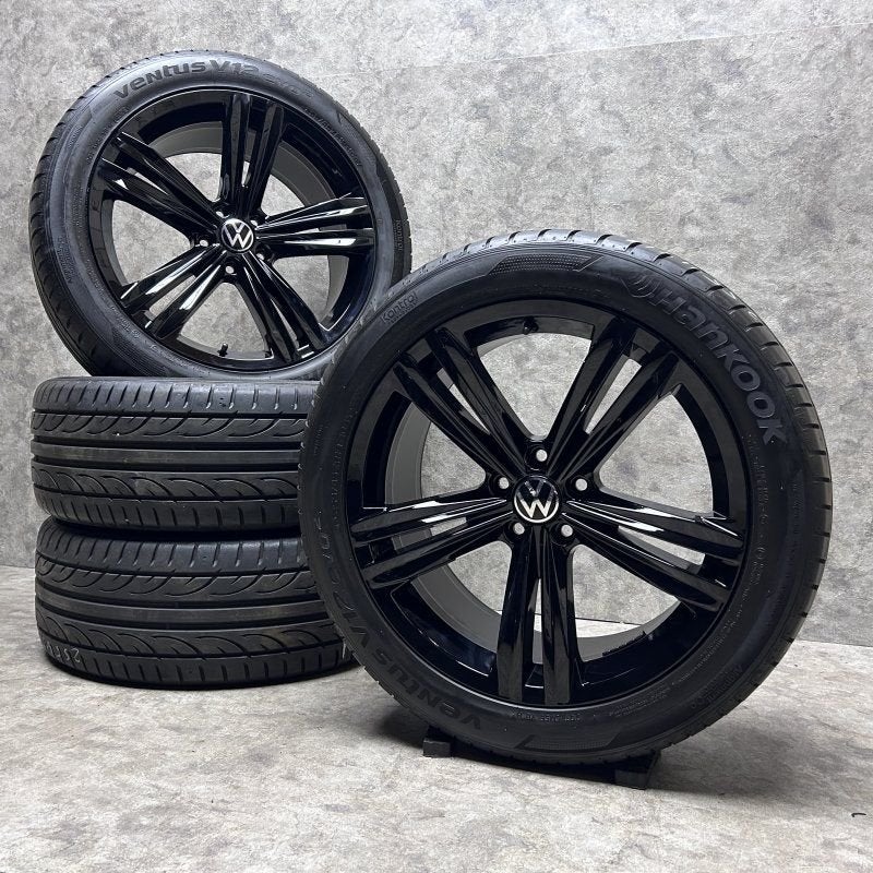 19 inch originele Sebring velgen + zomerbanden VW Tiguan, Auto-onderdelen, Banden en Velgen, 19 inch, Gebruikt, 255 mm, -