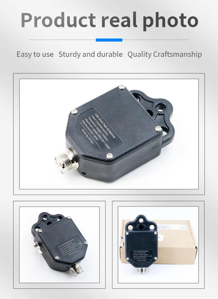 Balun End Fed 1:64 100W 1-30MHz, Telecommunicatie, Antennes en Masten, Verzenden, Nieuw, Antenne