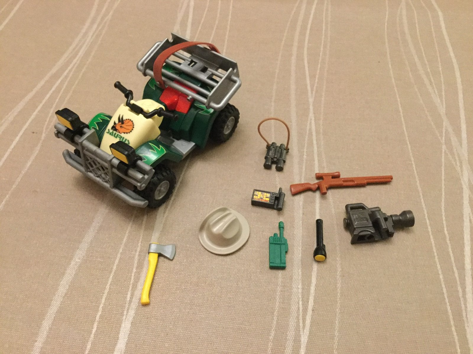 Playmobil onderdelen expeditiequad., Ophalen of Verzenden, Zo goed als nieuw