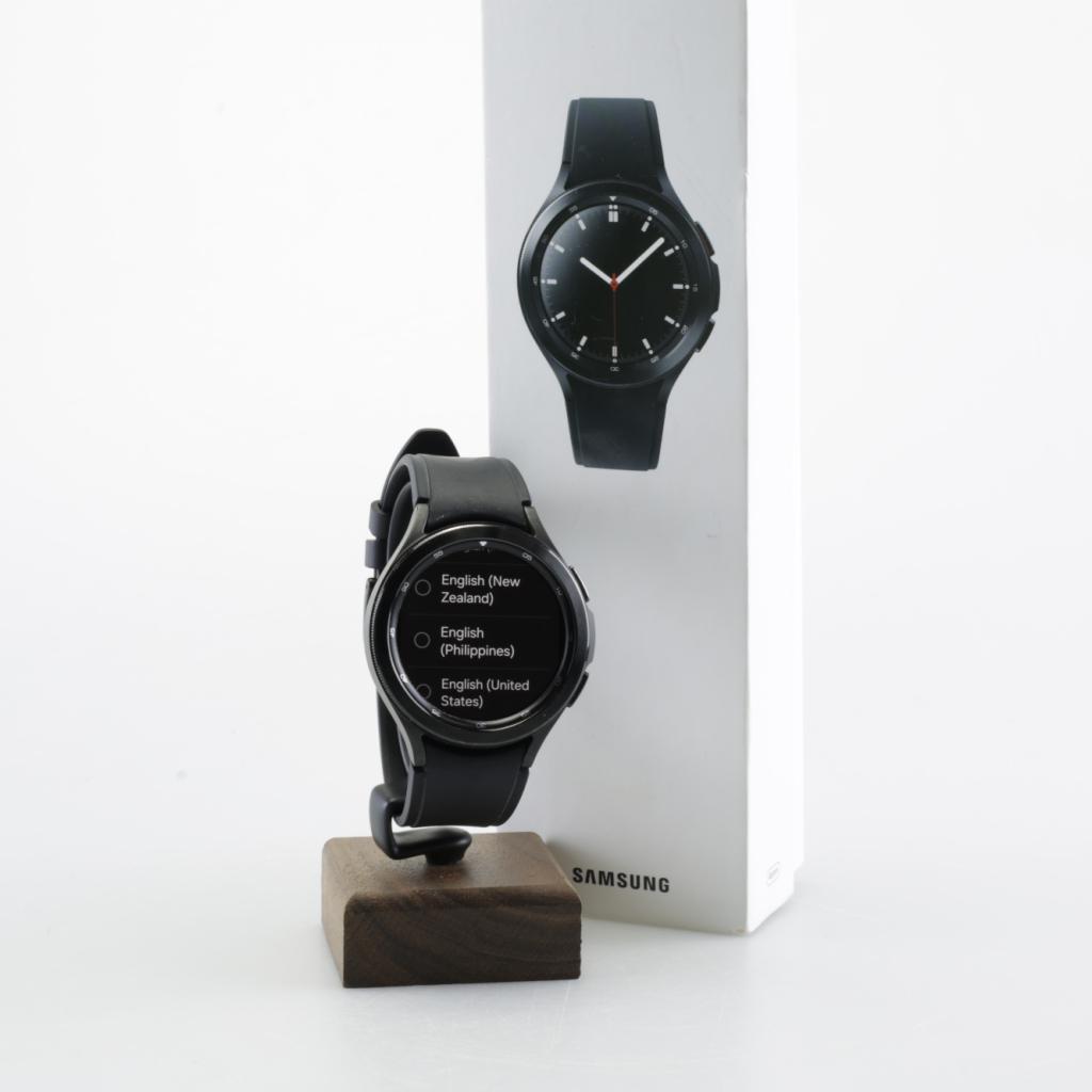 Samsung Galaxy Watch 4 Classic 46MM | Nette staat, Sieraden, Tassen en Uiterlijk, Smartwatches, Samsung, Zo goed als nieuw, Support@Samsung.com