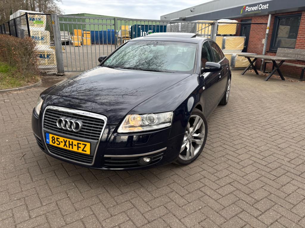 Audi A6 4.2 246KW Quattro Tiptronic 2004 Blauw, Auto's, Automaat, Blauw, Vierwielaandrijving, Sedan