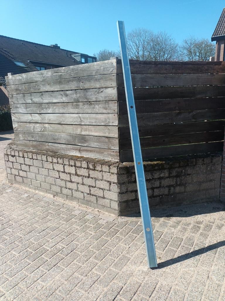 Aluminium lat voor isolatie geraamte, 250 cm, Ophalen of Verzenden, Zo goed als nieuw