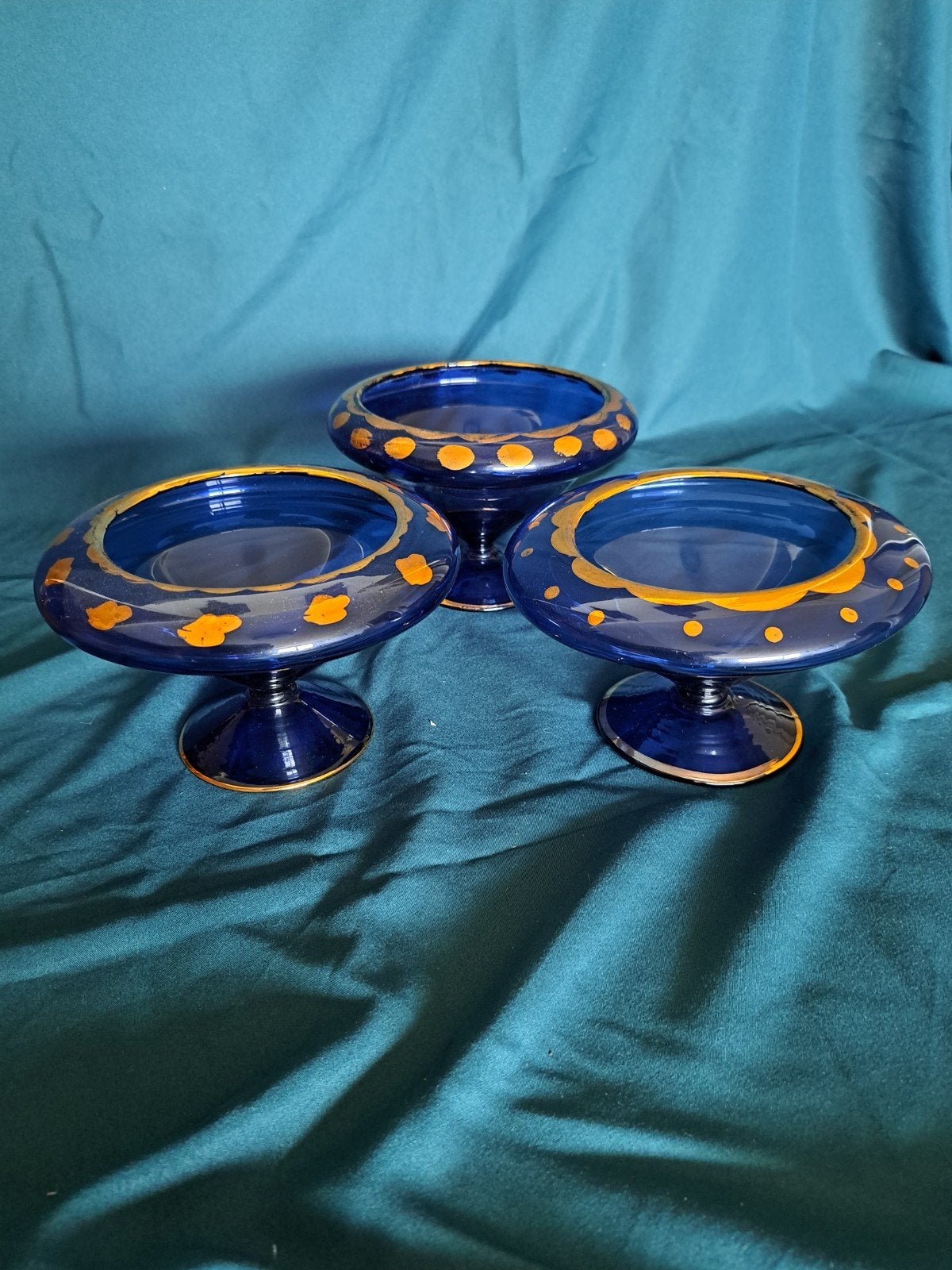 kobalt blauwe schaaltjes, Antiek en Kunst, Ophalen of Verzenden