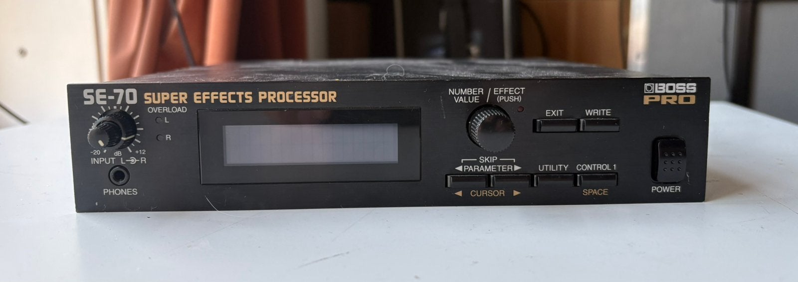 Boss SE-70 werkt half, Muziek en Instrumenten, Effecten, Ophalen of Verzenden, Zo goed als nieuw, Reverb