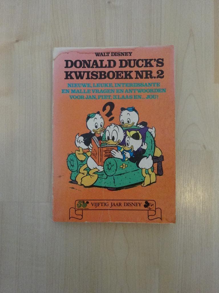 Donald Duck’s kwisboek nr. 2 uit 1972, Eén stripboek, Ophalen of Verzenden, Gelezen