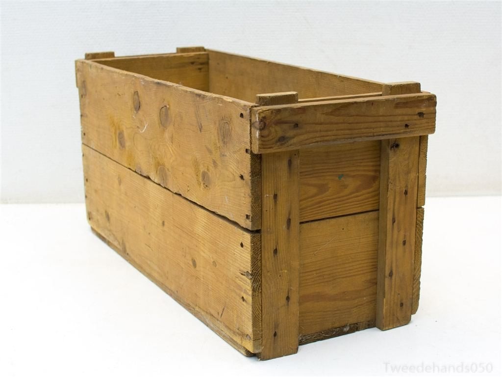 Houten kistje 96303, Ophalen of Verzenden, Gebruikt, Minder dan 50 cm, Minder dan 50 cm