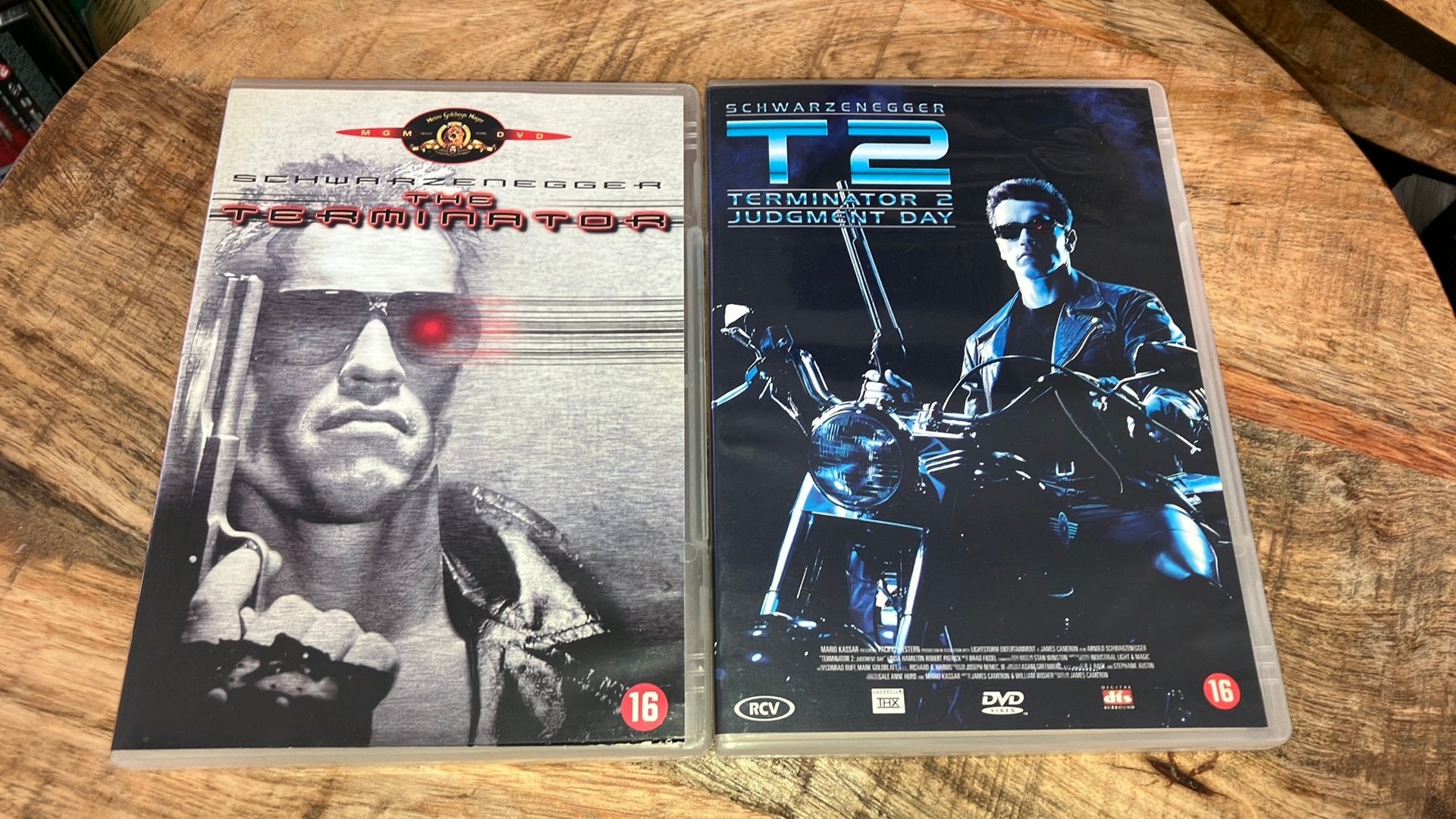The Terminator 1 & 2 dvd      (2), Ophalen of Verzenden, Zo goed als nieuw