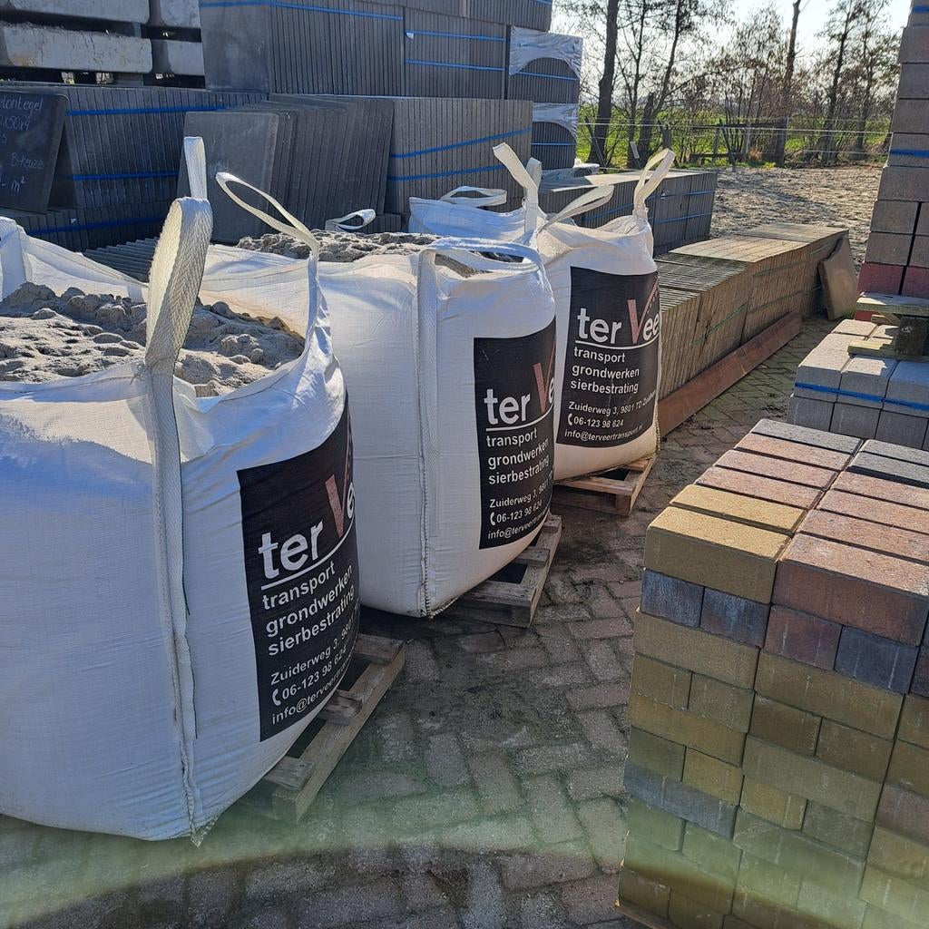 Big bag zand, Ophalen of Verzenden, Ophoogzand