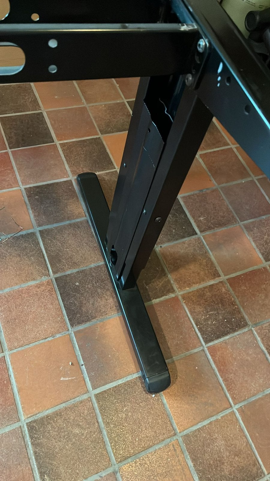 Onderstel bureau tafel, Ophalen, 50 tot 100 cm, Zo goed als nieuw, Rechthoekig