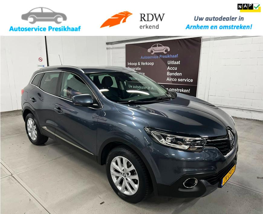 Renault Kadjar 1.2 TCe Intens R-Link NAVIGATIE / HALF-LEDER, Auto's, Renault, Bedrijf, Te koop, Kadjar, ABS, Airbags, Airconditioning