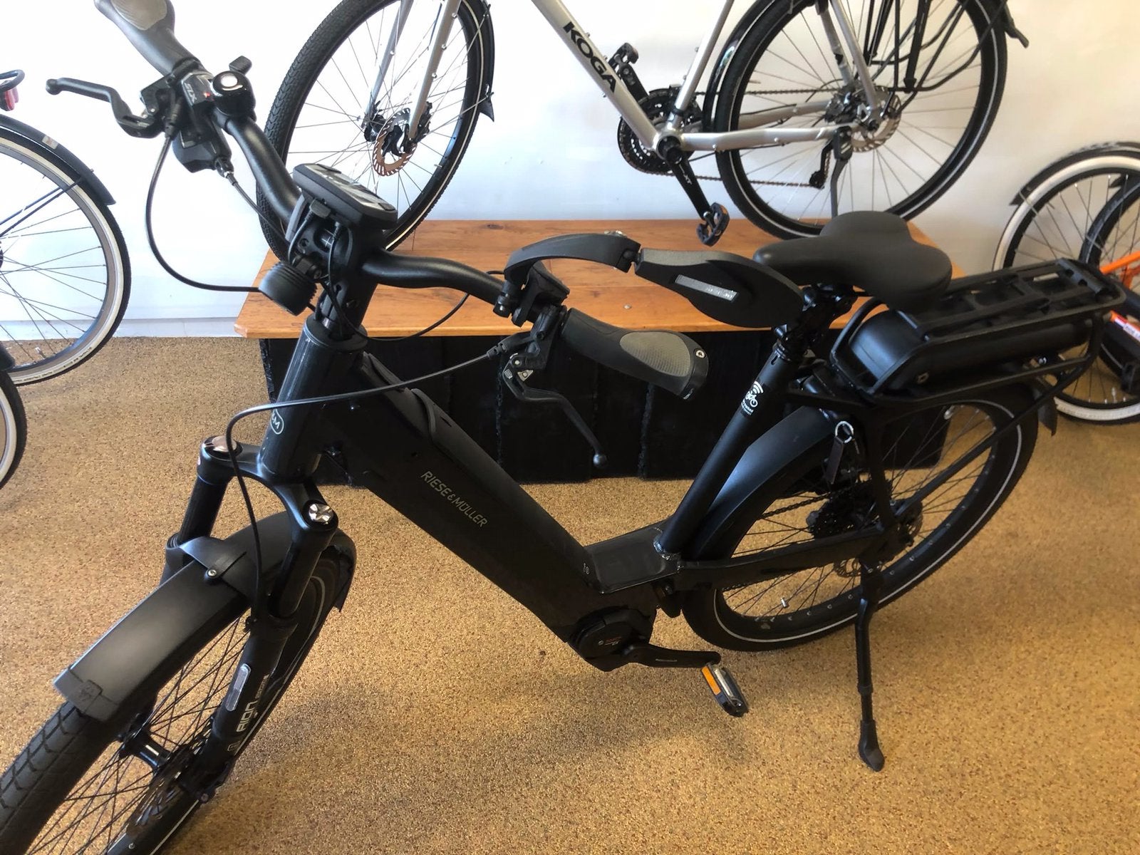 Riese Muller herenfiets, Fietsen en Brommers, Elektrische fietsen, Ophalen, Zo goed als nieuw, Overige merken