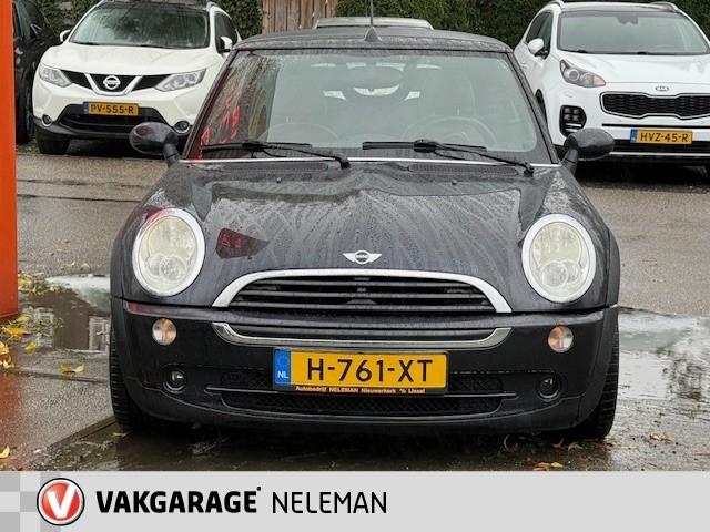 Mini Mini 1.6 16V ONE CABRIO One bovag-garantie rijklaarprij, Auto's, 12 maanden, Gebruikt, 4 cilinders, 4 stoelen