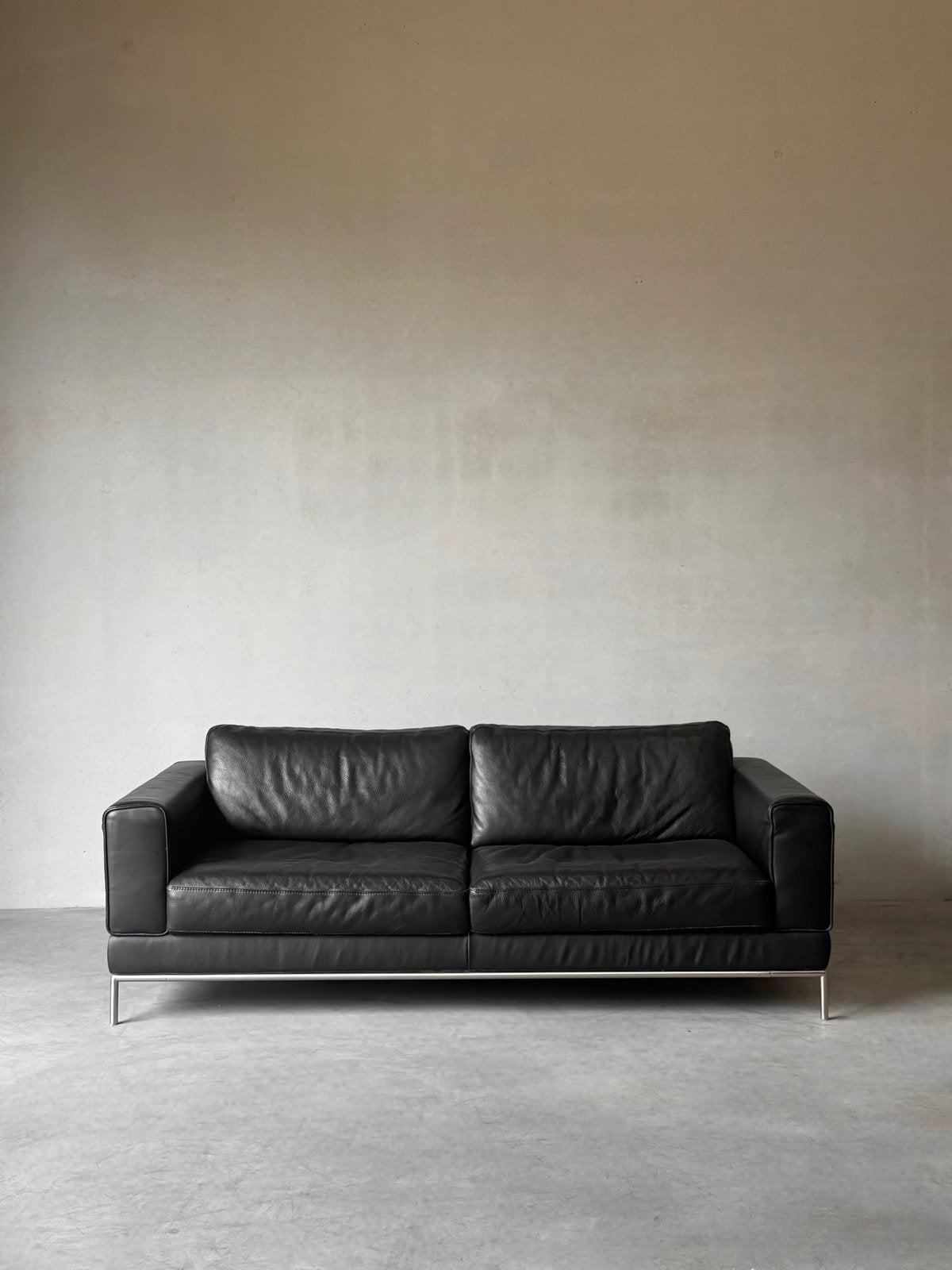 Vintage Bauhaus 3zit zetel, Ophalen, Zo goed als nieuw, 75 tot 100 cm, Minder dan 150 cm