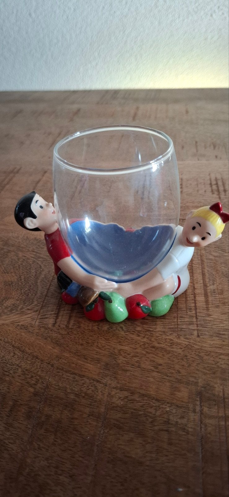Fruitmasters glaasje Suske en Wiske, Verzamelen, Beelden en Beeldjes, Ophalen of Verzenden