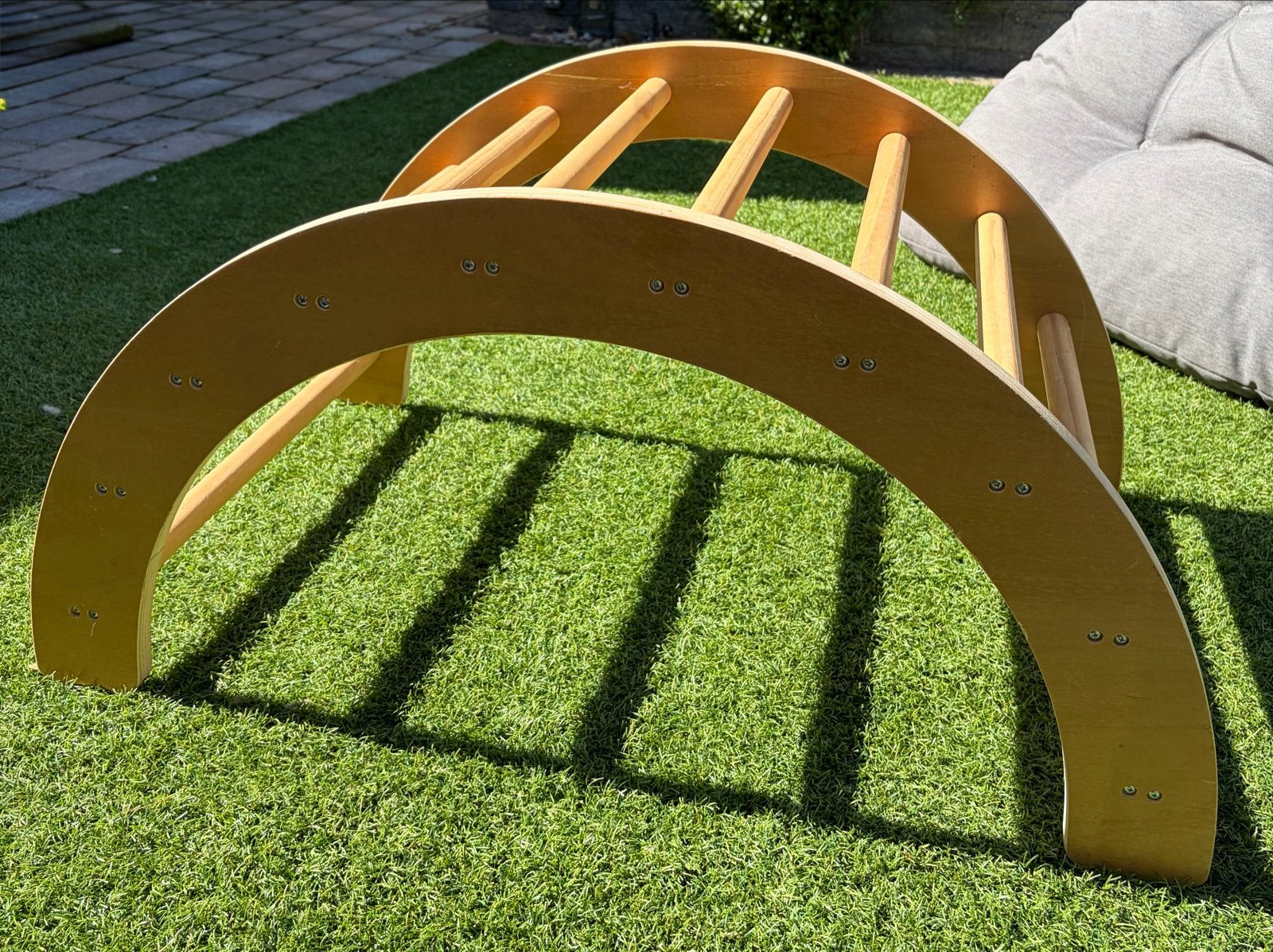 Houten Klimboog / Montessori Klimrek voor Kinderen, Ophalen, Zo goed als nieuw, Jongen of Meisje