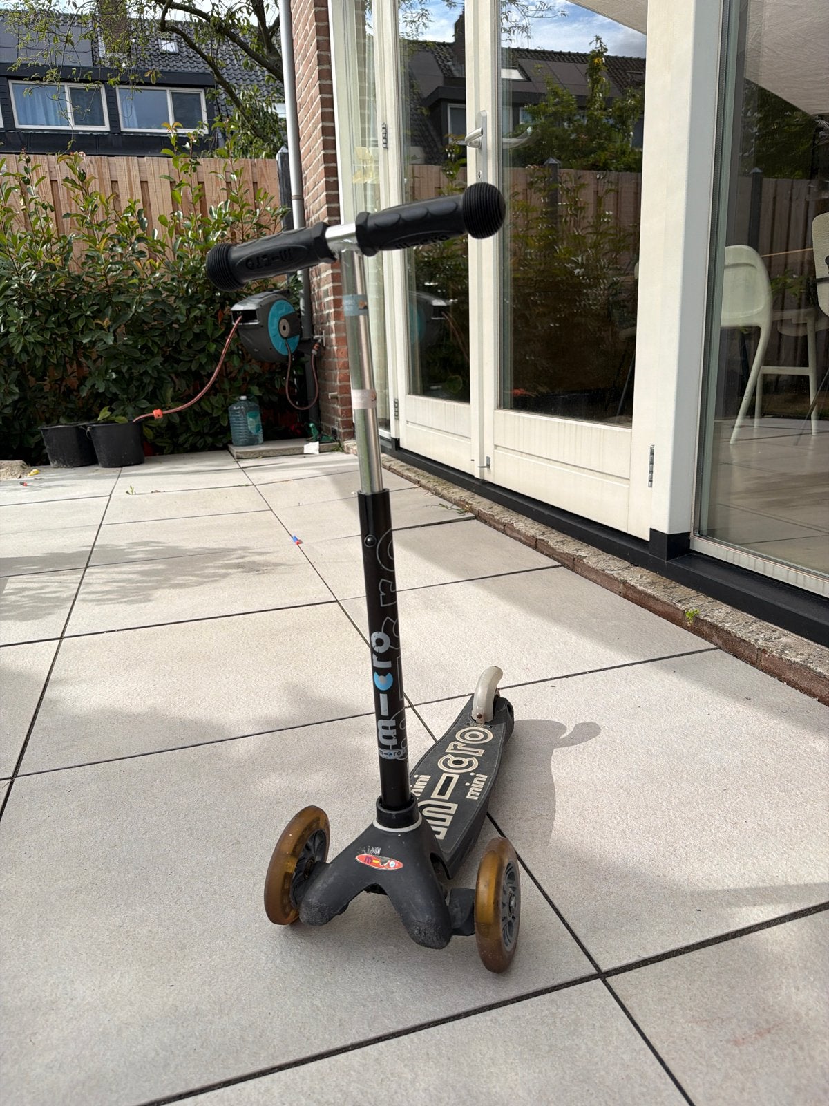Micro Mini Step Zwart - Gebruikt, Fietsen en Brommers, Ophalen of Verzenden, Gebruikt, Gewone step