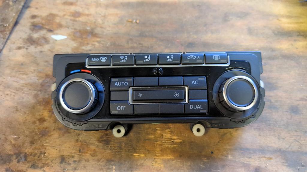 VW Golf 6 Climate Control bediening, Ophalen of Verzenden, Volkswagen
