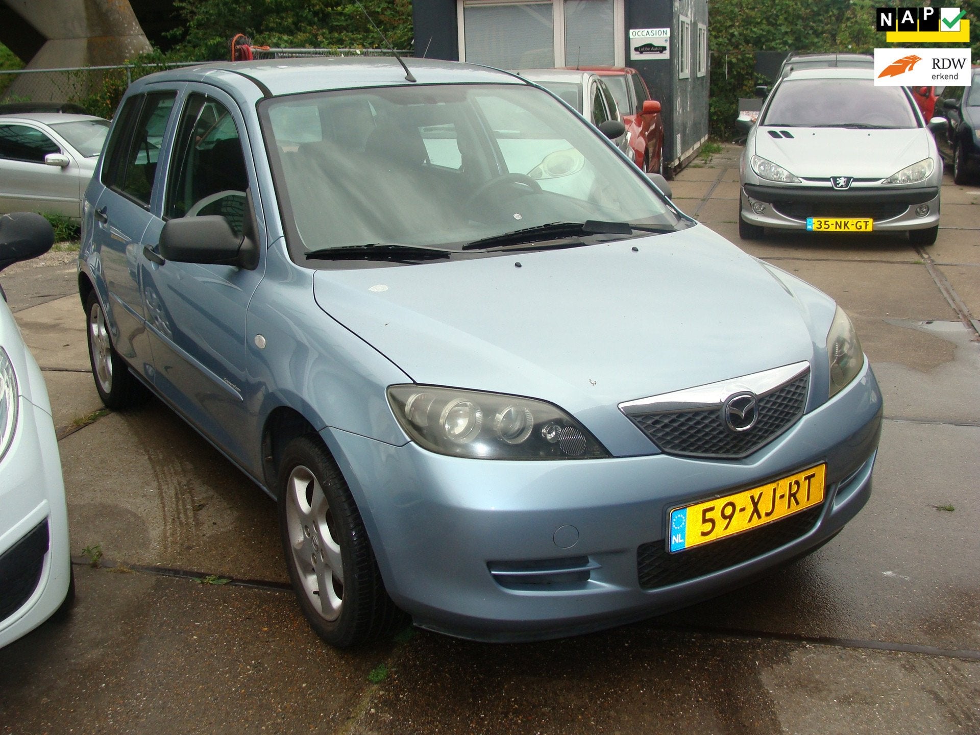 Mazda 2 1.4 Luxury Edition st bekr airco elek pak nap apk, Voorwielaandrijving, 1025 kg, 15 km/l, Gebruikt