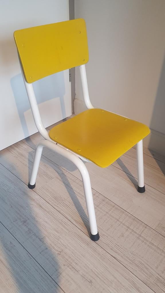 Vintage kinderbureaustoel, Kinderen en Baby's, Kinderkamer | Tafels en Stoelen, Ophalen, Gebruikt, Stoel(en)