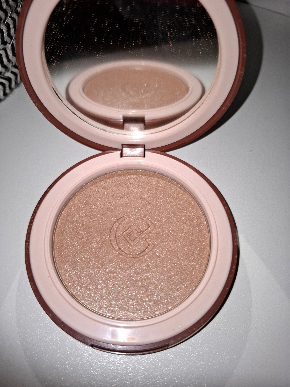 Collistar Terra bronzing powder shimmer, Verzenden, Zo goed als nieuw, Gehele gezicht