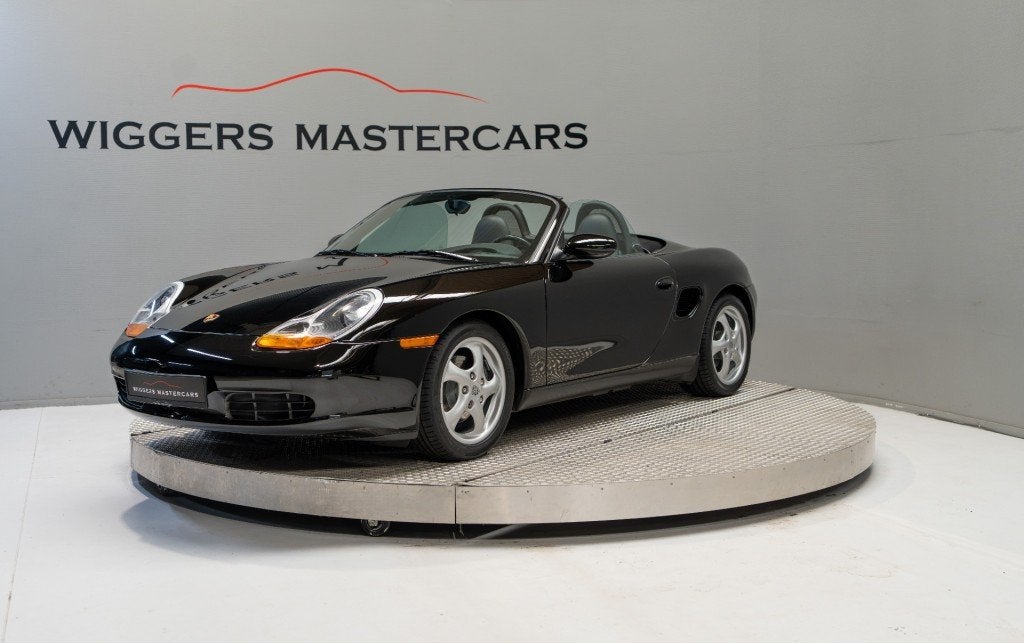 Porsche BOXSTER 2.5  Automaat, 204 PK , Leder, Stoelverwarmi, Automaat, Gebruikt, Cabriolet, Zwart