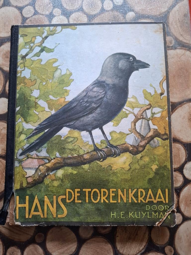 Verkade plaatjes album Hans de Torenkraai, Ophalen of Verzenden, Gelezen, Plaatjesalbum