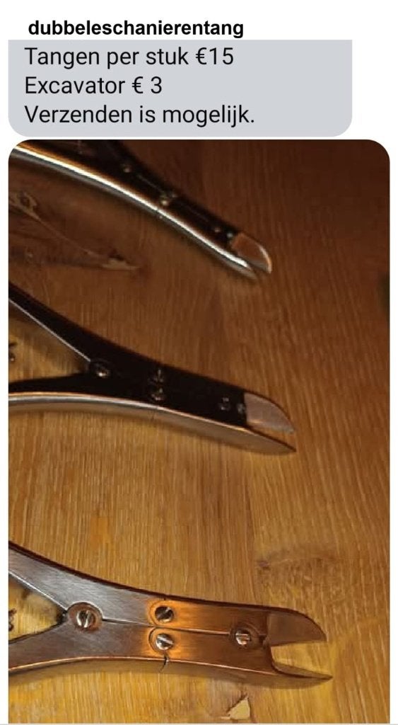 pedicure instrumenten benodigdheden, Ophalen of Verzenden