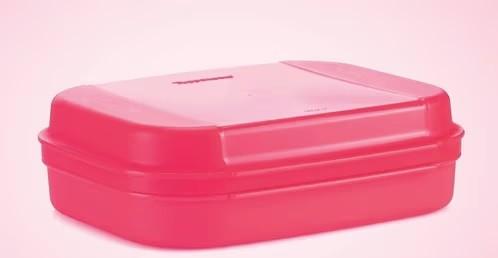 Tupperware Slankdoos Rood Nieuw, Ophalen of Verzenden, Nieuw, Rood, Bus of Trommel