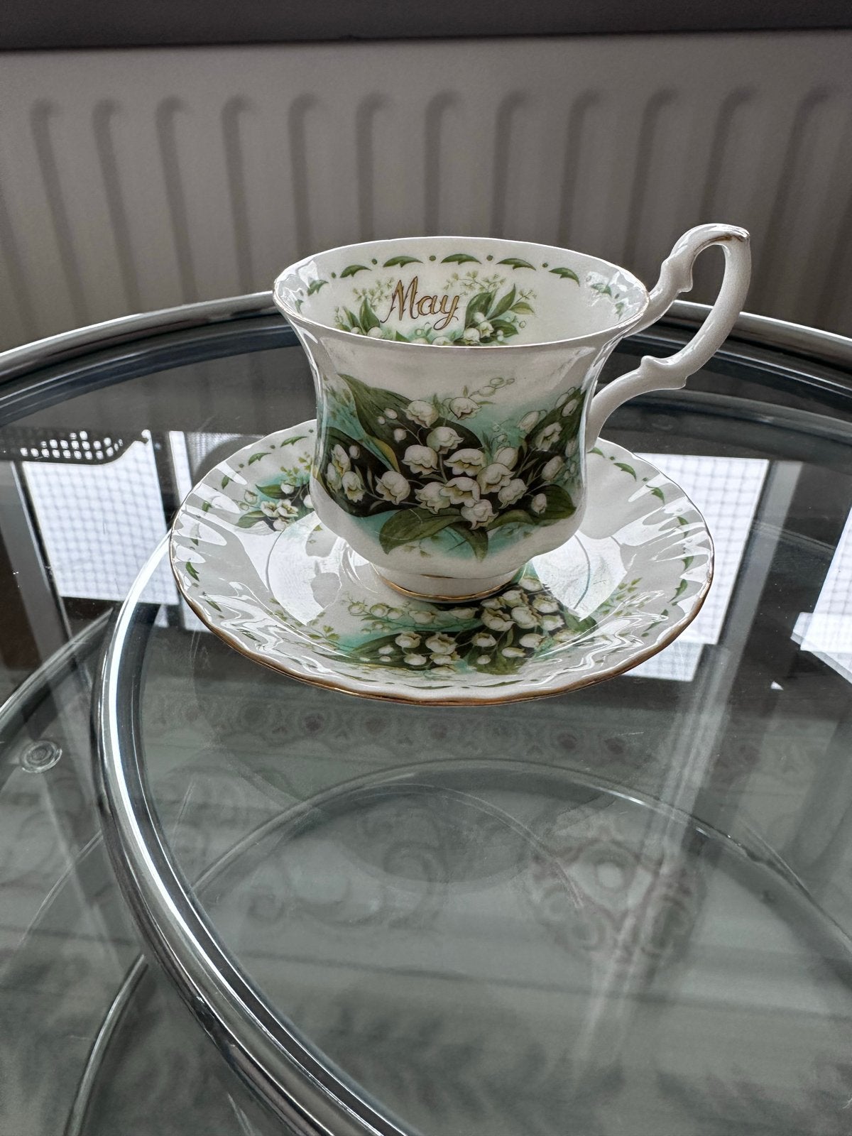 Royal Albert Flower of the Month Mei Lelietje-van-dalen Kop, Ophalen of Verzenden